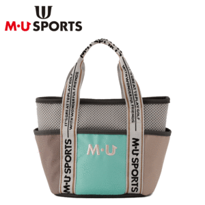 M・U SPORTS カートポーチ 703Q1004【MUスポーツ】【ゴルフバッグ 】【カートバッグ】【ベージュ】【GolfBag】