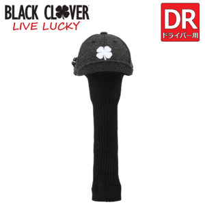 BLACK CLOVER BC キャップ型 DRヘッドカバー BA5MNB27【ブラッククローバー】【ドライバー】【ヘッドカバー】【BLACK】【HeadCover】