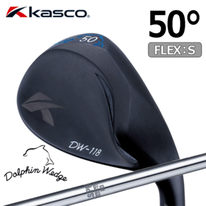 Kasco Dolphin Wedge DW-118 BLK【キャスコ】【ドルフィンウェッジ】【N.S.PRO 950GH】【FLEX：S】【ロフト：50度】【Wedge】