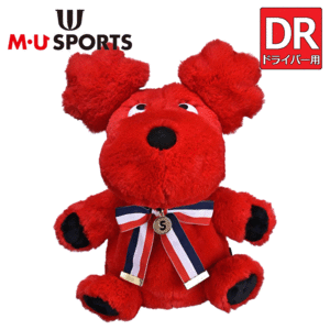 M・U SPORTS モコモコshushu ドライバー用 ヘッドカバー 703J6500【MUスポーツ】【DR用】【レッド】【HeadCover】