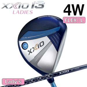 【レディース】DUNLOP XXIO13 フェアウェイウッド 4W 【ゼクシオ】【MP1300L】【ブルー】【FLEX：L】【18度】【Fairwaywood】