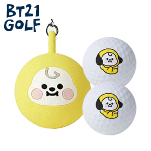BT21 GOLF BABY Ball Pouch SET【ビーティーイシビル】【ボールポーチ】【ゴルフボール】【セット】【キャラクター】【CHIMMY】【GolfBag】