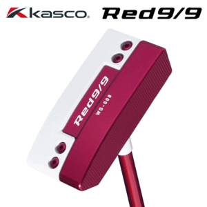Kasco Red 9/9 ブレード WB-008【キャスコ】【アカパタ】【赤】【パター】【34inch】【Putter】