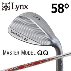 Lynx ウェッジ MASTER MODEL QQ【リンクス】【マスターモデル】【N.S.PRO MODUS3 105】【フレックス：WEDGE】【58度】