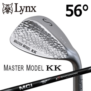 Lynx ウェッジ MASTER MODEL KK【リンクス】【マスターモデル】【Fujikura MCI MILD85 Black】【フレックス：WEDGE】【56度】