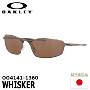 OAKLEY OO4141-1360 WHISKER【オークリー】【サングラス】【ウィスカー】【偏光】