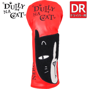 DULLY NA CAT ドライバー用 ヘッドカバー DN-DC 02【ダリーナキャット】【DR用】【460㏄対応】【RED】【HeadCover】