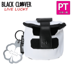 BLACK CLOVER BC アーバン マレットパターカバー BA5MNB28【ブラッククローバー】【パター】【ヘッドカバー】【WHT】【HeadCover】