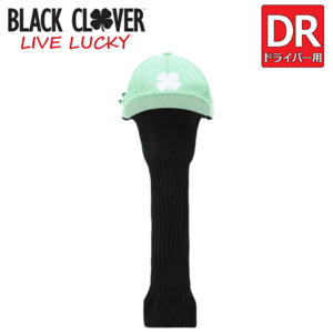 BLACK CLOVER BC キャップ型 DRヘッドカバー BA5MNB27【ブラッククローバー】【ドライバー】【ヘッドカバー】【グリーン】【HeadCover】