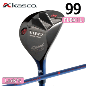 【レディース】kasco UFO Speed by POWER TORMADO LADIES #99【キャスコ】【FLEX：L】【LOFT：38度】【Utility】