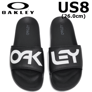 OAKLEY FOF100424 B1B SLIDE 2.0【オークリー】【シャワーサンダル】【サンダル】【US8/26.0cm】【02E/Blackout】【Sandals】