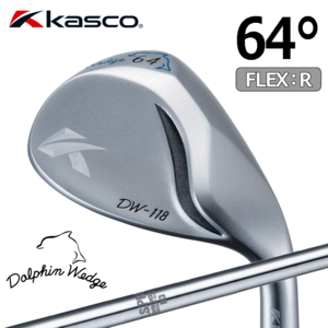 Kasco Dolphin Wedge DW-118【キャスコ】【ドルフィンウェッジ】【N.S.PRO 950GH】【FLEX：R】【ロフト：64度】【Wedge】