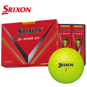 SRIXON ゴルフボール Z-STAR XV【DUNLOP】【スリクソン】【ゼットスター】【2023年】【1ダース】【イエロー】【GolfBall】