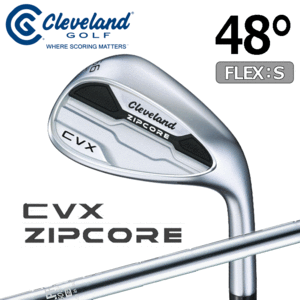 Cleveland Golf CVX ZIPCORE【クリーブランド】【ジップコア】【ウェッジ】【N.S.PRO GH950】【FLEX：S】【ロフト：48度】