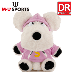 M・U SPORTS ドライバー用 ヘッドカバー 703Q3500【MUスポーツ】【DR用】【ホワイト】【HeadCover】