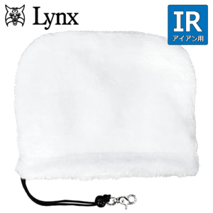 Lynx　No Logo Iron Hood【リンクス】【ノーロゴ】【ボア】【アイアンフード】【アイアンカバー】【ホワイト】【HeadCover】