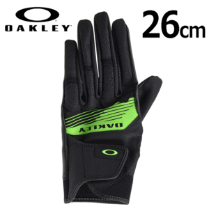 OAKLEY FOS900974 Oakley Golf Glove 6.0【オークリー】【グローブ】【左手用】【カラー：01G/Black Geo Print】【サイズ：26cm】【Glove】