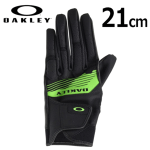 OAKLEY FOS900974 Oakley Golf Glove 6.0【オークリー】【グローブ】【左手用】【カラー：01G/Black Geo Print】【サイズ：21cm】【Glove】