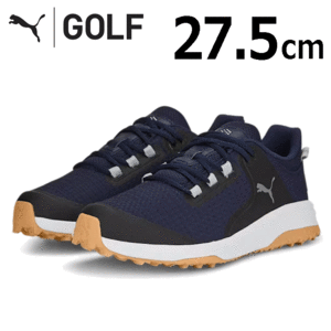 PUMA FUISON GRIP 377527 【プーマ】【スパイクレス】【サイズ：27.5cm】【カラー：03 NAvy/Silver/Quiet Shade】【GolfShoes】