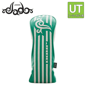 JADO Stripe Tribal Series ユーティリティ用 ヘッドカバー JGHC8888U【ジャド】【UT】【グリーンマットホワイト】【HeadCover】