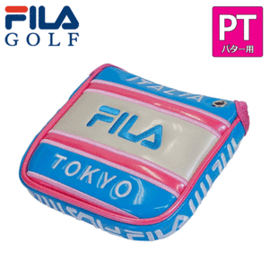 FILA GOLF 大型マレット パター用 ヘッドカバー FL-MPTC-TA【フィラ】【マレット】【パターカバー】【ピンク】【HeadCover】
