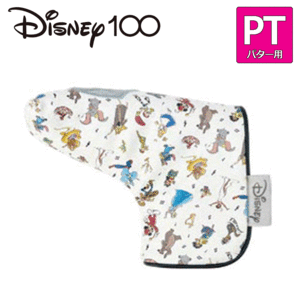Disney100 ピン型パター用 ヘッドカバー 73220-430-030【ディズニー】【100周年】【数量限定】【PT用】【ホワイト】【HeadCover】