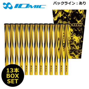 IOMIC Sticky Opus3 1.8 13本セット 記念セールギフト 専用BOX付き【イオミック】【限定】【黄色×黒】【BL：有】【GolfGrip】