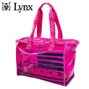 Lynx PAX トートバッグ PAXTB-02 【リンクス】【パクス】【トート】【スケルトン】【透明】【ピンク】【GolfBag】