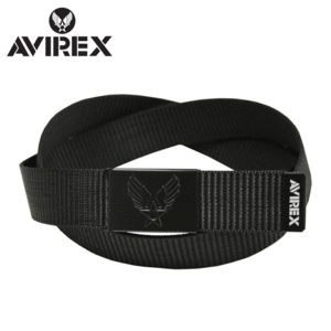 AVIREX GOLF ウェブベルト AVXBB1-36BL【アヴィレックス】【ゴルフ】【ウェア】【ベルト】【ブラック】【Wear】