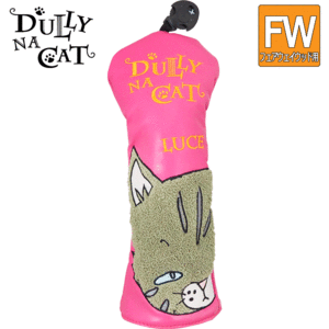 DULLY NA CAT フェアウェイウッド用 ヘッドカバー DN-FC 02【ダリーナキャット】【FW用】【PURPLE】【HeadCover】
