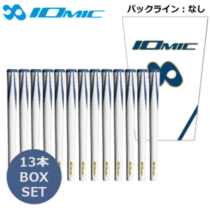 IOMIC Sticky Opus 1.8 13本セット 記念セールギフト 専用BOX付き【イオミック】【限定】【白×紺】【BL：無】【GolfGrip】