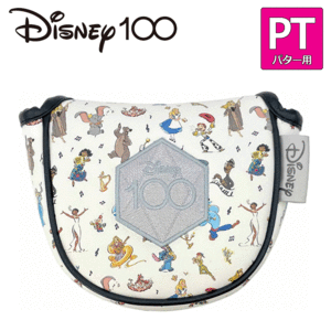 Disney100 マレット型パター用 ヘッドカバー 73220-430-032【ディズニー】【100周年】【数量限定】【PT用】【ホワイト】【HeadCover】