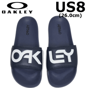 OAKLEY FOF100424 B1B SLIDE 2.0【オークリー】【シャワーサンダル】【サンダル】【US8/26.0cm】【6AC/Fathom】【Sandals】