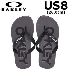 OAKLEY FOF100255 COLLEGE FLIP FLOP【オークリー】【ビーチサンダル】【サンダル】【US8(26.0cm】【8A7/StoneFront】【Sandals】