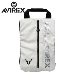 AVIREX GOLF エアフォース シューズバッグ AVG2F-BA7【アヴィレックス】【ゴルフ】【シューズケース】【WHITE】【GolfBag】