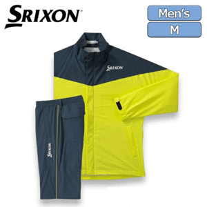 SRIXON レインウェア MOVE MASTER2 SMR1000【スリクソン】【カッパ】【雨具】【上下セット】【ライム】【Mサイズ】【GolfWear】