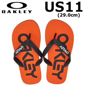 OAKLEY FOF100255 COLLEGE FLIP FLOP【オークリー】【ビーチサンダル】【サンダル】【US11(29.0cm】【71G/NeonOrange】【Sandals】