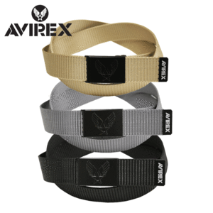 AVIREX GOLF ウェブベルト 3色セット AVXBB1-37BL【アヴィレックス】【ゴルフ】【ウェア】【ベルト】【ベージュ/グレー/ブラック】【Wear