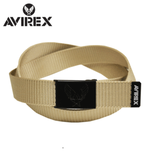AVIREX GOLF ウェブベルト AVXBB1-36BL【アヴィレックス】【ゴルフ】【ウェア】【ベルト】【ベージュ】【Wear】
