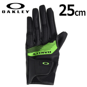 OAKLEY FOS900974 Oakley Golf Glove 6.0【オークリー】【グローブ】【左手用】【カラー：01G/Black Geo Print】【サイズ：25cm】【Glove】