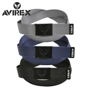 AVIREX GOLF ウェブベルト 3色セット AVXBB1-37BL【アヴィレックス】【ゴルフ】【ウェア】【ベルト】【グレー/ネイビー/ブラック】【Wear】