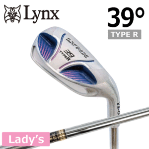 【レディース】Lynx YS-ONE チッパー Type R【リンクス】【ワイエスワン】【寄せワン】【女性用】【スチールシャフト】【ロフト：39度】