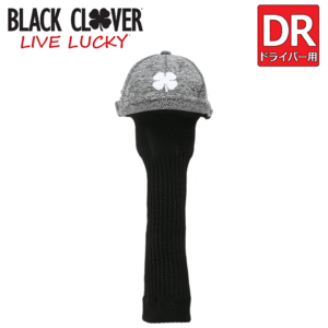 BLACK CLOVER BC キャップ型 DRヘッドカバー BA5MNB27【ブラッククローバー】【ドライバー】【ヘッドカバー】【グレー】【HeadCover】