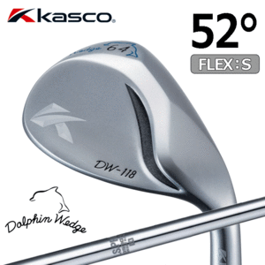 Kasco Dolphin Wedge DW-118【キャスコ】【ドルフィンウェッジ】【N.S.PRO 950GH】【FLEX：S】【ロフト：52度】【Wedge】