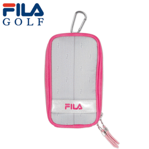 FILA GOLF ゴルフポーチ FL-SpPH-TD【フィラ】【ゴルフ】【ポーチ】【ミニポーチ】【ホワイトピンク】【GolfBag】