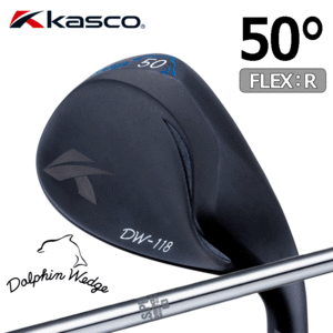 Kasco Dolphin Wedge DW-118 BLK【キャスコ】【ドルフィンウェッジ】【N.S.PRO 950GH】【FLEX：R】【ロフト：50度】【Wedge】