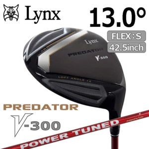 Lynx hybrid дерево PREDATOR V-300 [ links ][ Predator ][ длина :42.5 дюймовый ][ Flex :S][Driver][FairwayWood]