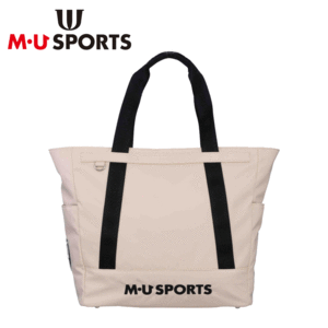 M・U SPORTS 相良刺繍トンネルモチーフ ボストンバッグ 703J6202 【MUスポーツ】【ゴルフバッグ】【アイボリー】【GolfBag】