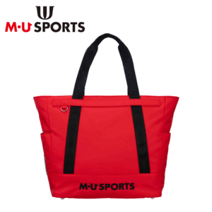 M・U SPORTS 相良刺繍トンネルモチーフ ボストンバッグ 703J6202 【MUスポーツ】【ゴルフバッグ】【レッド】【GolfBag】