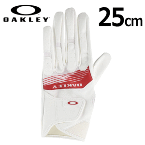 OAKLEY FOS900974 Oakley Golf Glove 6.0【オークリー】【グローブ】【左手用】【カラー：420/Red Light】【サイズ：25cm】【Glove】